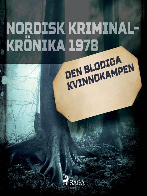 Title details for Den blodiga kvinnokampen by Diverse - Wait list